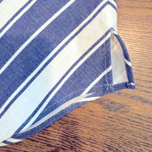 NWT! KATE SPADE Double Cloth Stripe Top, XS - Picture 6 of 9